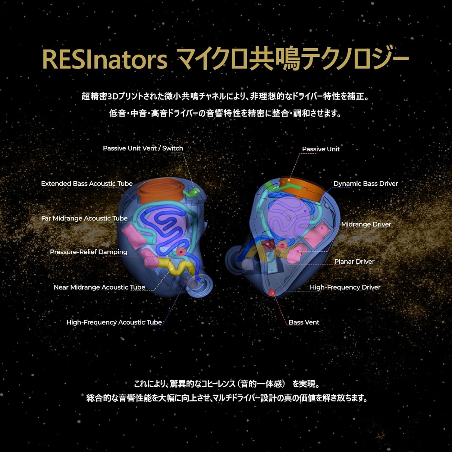 AFUL Performer 8S マイクロ共鳴テクノロジー